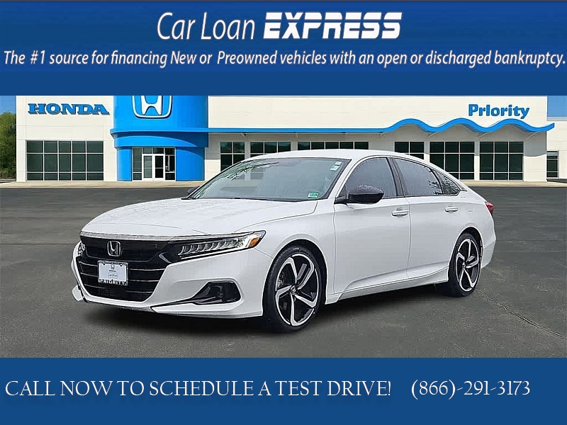 Used 2021  Honda Accord Sedan Sport SE 1.5T CVT at CarloanExpress.Com near Hampton, VA