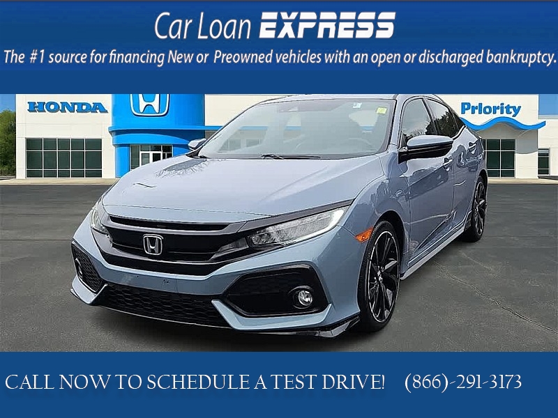 Used 2017  Honda Civic Hatchback 4d Sport Touring at CarloanExpress&period;Com near Hampton&comma; VA