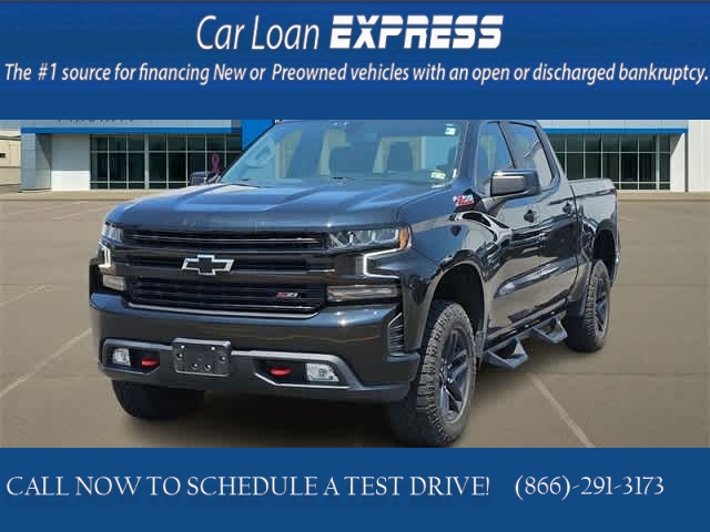 Used 2021  Chevrolet Silverado 1500 4WD Crew Cab 147" LT Trail Boss at CarloanExpress.Com near Hampton, VA