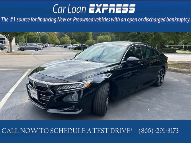 Used 2022  Honda Accord Sedan Sport SE 1.5T CVT at CarloanExpress.Com near Hampton, VA