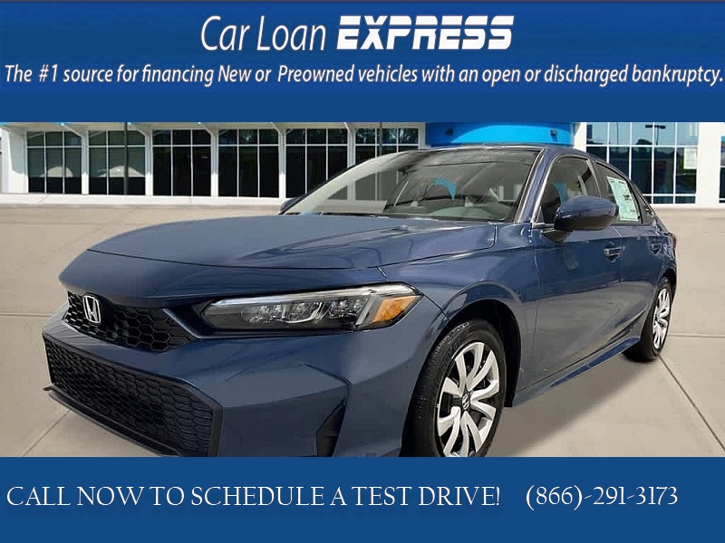 New 2026  Honda Civic Sedan LX CVT at CarloanExpress&period;Com near Hampton&comma; VA