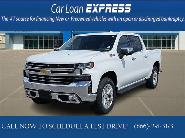 Used 2022  Chevrolet Silverado 1500 LTD 4WD Crew Cab 147" LTZ at CarloanExpress.Com near Hampton, VA