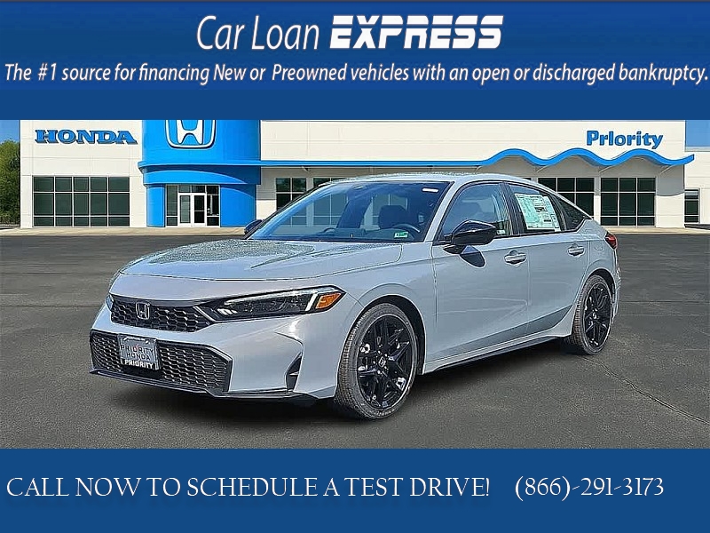 New 2026  Honda Civic Hatchback Sport CVT at CarloanExpress&period;Com near Hampton&comma; VA