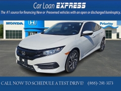Used 2018  Honda Civic Sedan 4d EX at CarloanExpress&period;Com near Hampton&comma; VA