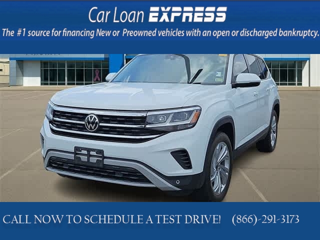 Used 2021  Volkswagen Atlas 3.6L V6 SE w/Technology FWD at CarloanExpress.Com near Hampton, VA