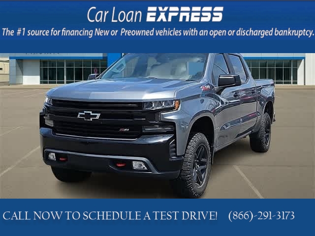 Used 2019  Chevrolet Silverado 1500 4WD Crew Cab 147" LT Trail Boss at CarloanExpress.Com near Hampton, VA