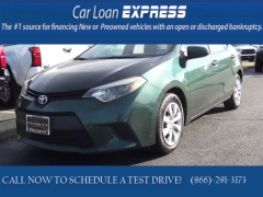 Used 2014  Toyota Corolla 4dr Sdn &lpar;Natl&rpar; at CarloanExpress&period;Com near Hampton&comma; VA