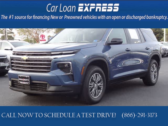 Used 2025  Chevrolet Traverse FWD 4dr LT w&sol;1LT at CarloanExpress&period;Com near Hampton&comma; VA
