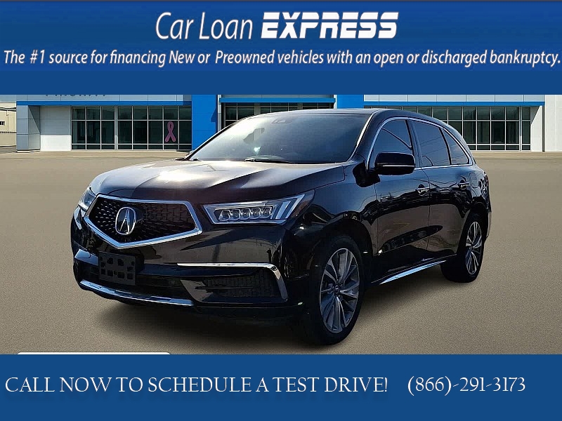Used 2017  Acura MDX 4d SUV FWD Tech at CarloanExpress&period;Com near Hampton&comma; VA