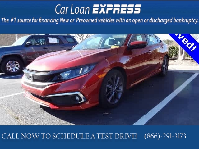 Used 2019  Honda Civic Sedan 4d EX at CarloanExpress.Com near Hampton, VA