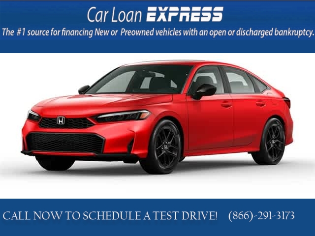 New 2025  Honda Civic Sedan Sport CVT at CarloanExpress.Com near Hampton, VA