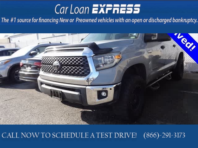 Used 2018  Toyota Tundra 4WD CrewMax 5.5' Bed 5.7L (Natl) at CarloanExpress.Com near Hampton, VA