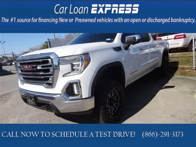 Used 2021  GMC Sierra 1500 4WD Crew Cab 157" SLT at CarloanExpress.Com near Hampton, VA