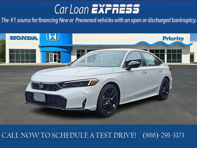 New 2026  Honda Civic Sedan Sport CVT at CarloanExpress.Com near Hampton, VA