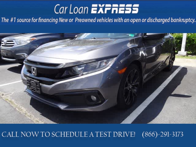 Used 2020  Honda Civic Sedan 4d Sport 6spd at CarloanExpress&period;Com near Hampton&comma; VA