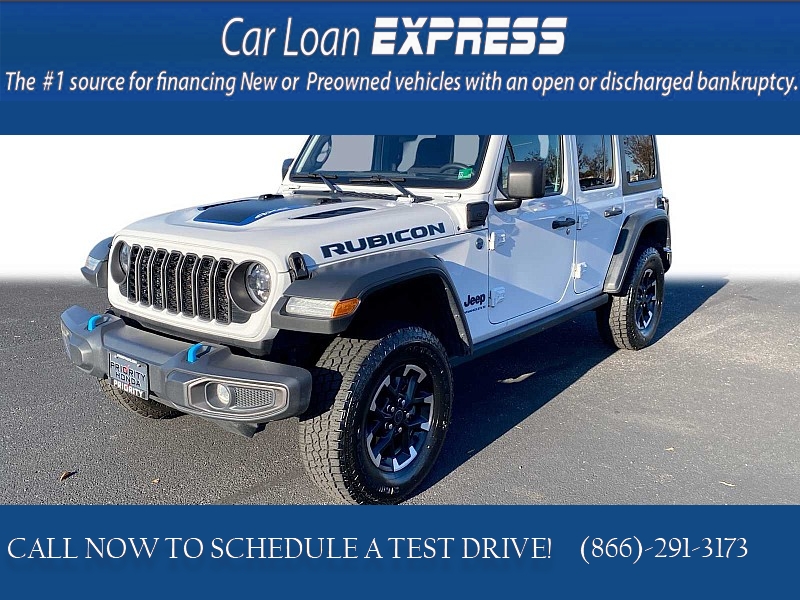 Used 2024  Jeep Wrangler 4xe Rubicon 4x4 at CarloanExpress&period;Com near Hampton&comma; VA