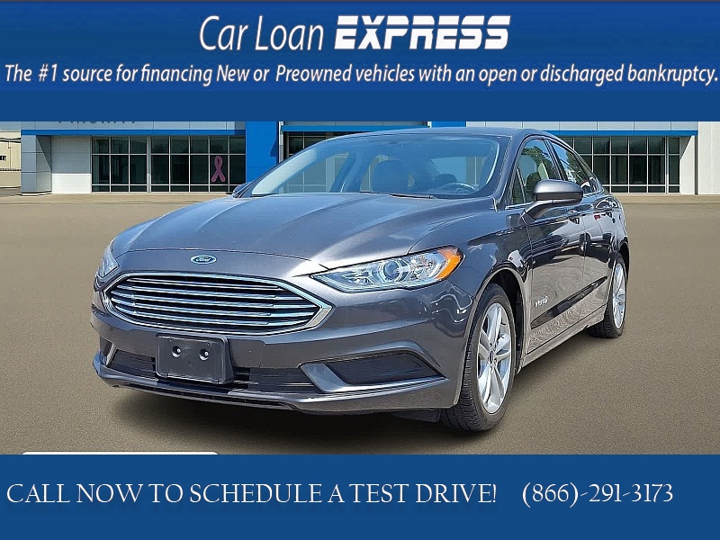 Used 2018  Ford Fusion Hybrid 4d Sedan S at CarloanExpress&period;Com near Hampton&comma; VA