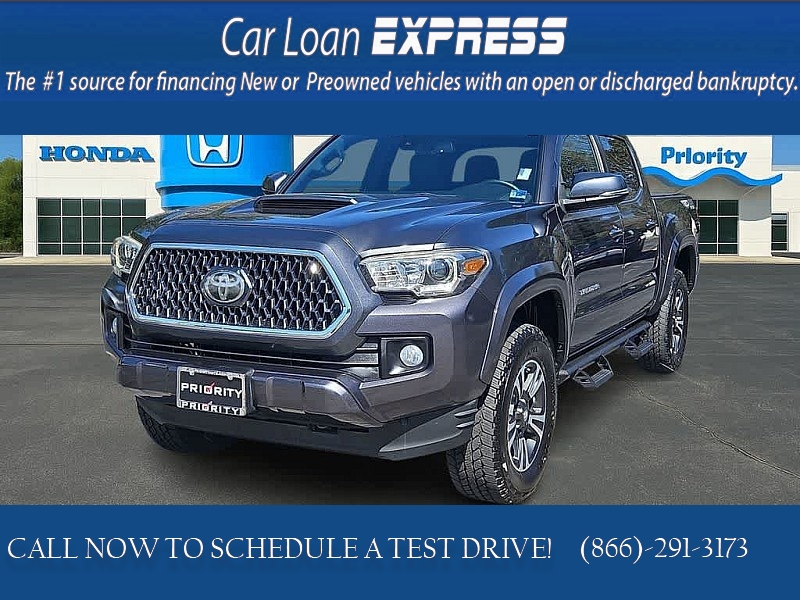 Used 2019  Toyota Tacoma 4WD Double Cab 5' Bed V6 &lpar;Natl&rpar; at CarloanExpress&period;Com near Hampton&comma; VA