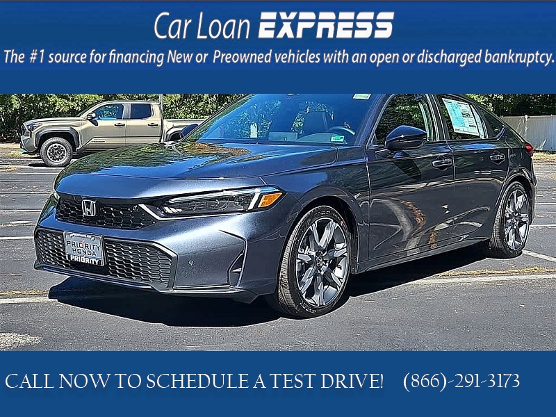 New 2026  Honda Civic Hatchback Hybrid Sport Touring CVT at CarloanExpress&period;Com near Hampton&comma; VA