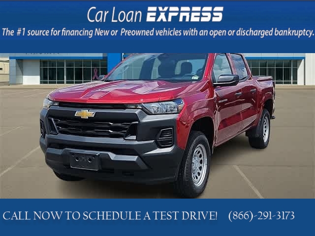 Used 2024  Chevrolet Colorado 4WD Crew Cab WT at CarloanExpress.Com near Hampton, VA