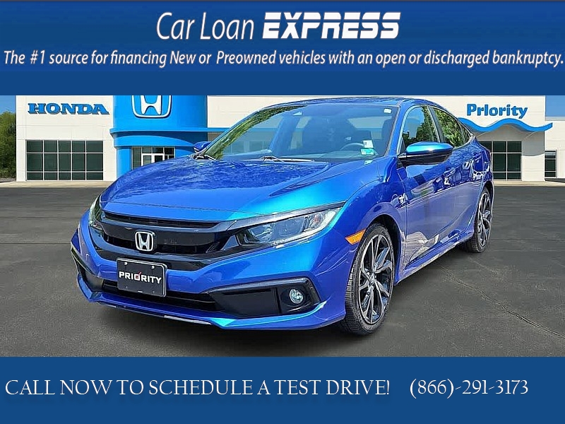Used 2021  Honda Civic Sedan Sport CVT at CarloanExpress&period;Com near Hampton&comma; VA
