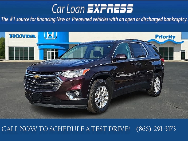 Used 2020  Chevrolet Traverse 4d SUV FWD LT Cloth w&sol;1LT at CarloanExpress&period;Com near Hampton&comma; VA