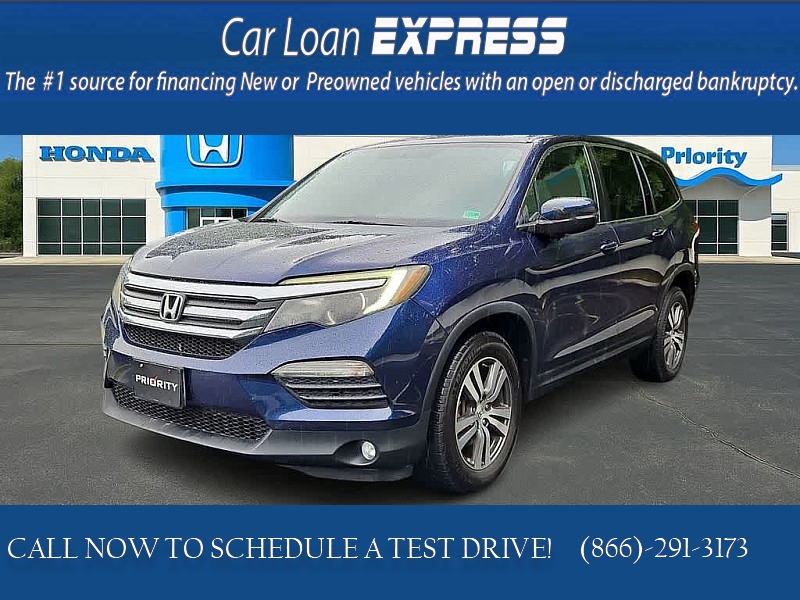 Used 2016  Honda Pilot 4d SUV AWD EX-L at CarloanExpress&period;Com near Hampton&comma; VA