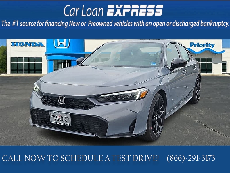 New 2026  Honda Civic Sedan Hybrid Sport CVT at CarloanExpress&period;Com near Hampton&comma; VA