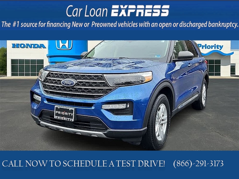 Used 2020  Ford Explorer 4d SUV 4WD XLT 2&period;3L EcoBoost at CarloanExpress&period;Com near Hampton&comma; VA