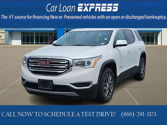 Used 2018  GMC Acadia 4d SUV AWD SLT-1 at CarloanExpress.Com near Hampton, VA