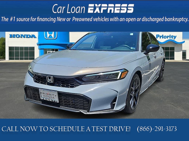 Used 2025  Honda Civic Sedan Sport CVT at CarloanExpress&period;Com near Hampton&comma; VA