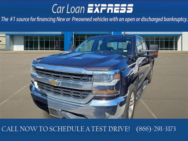 Used 2016  Chevrolet Silverado 1500 2WD Double Cab 143.5" LT w/1LT at CarloanExpress.Com near Hampton, VA