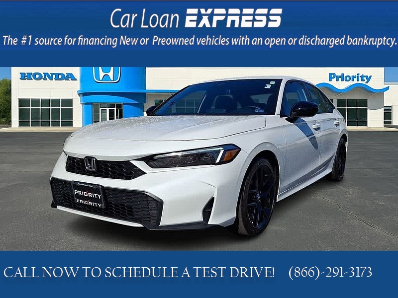 Used 2025  Honda Civic Sedan Hybrid Sport CVT at CarloanExpress&period;Com near Hampton&comma; VA