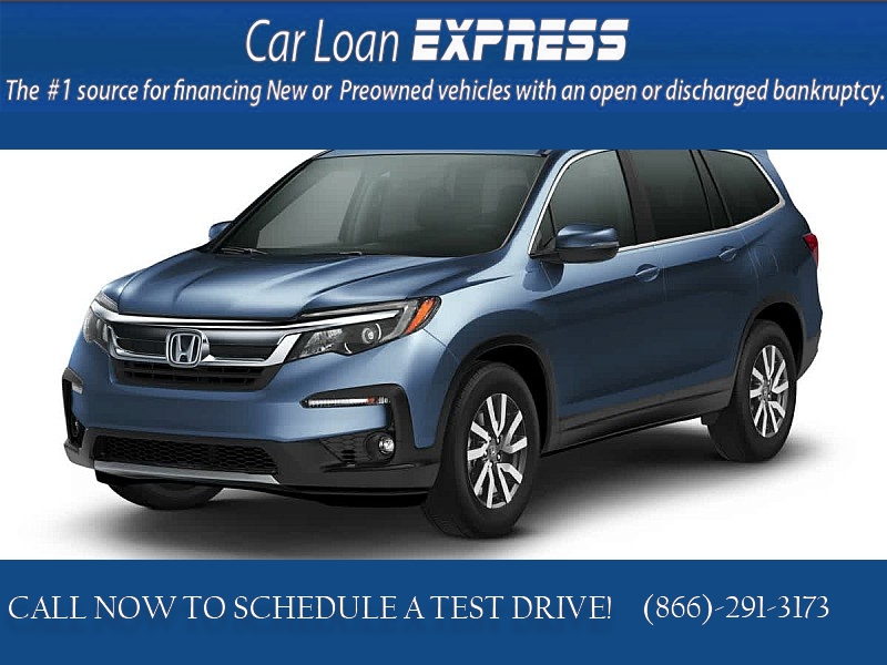 Used 2019  Honda Pilot 4d SUV FWD EX-L Nav & RES at CarloanExpress&period;Com near Hampton&comma; VA