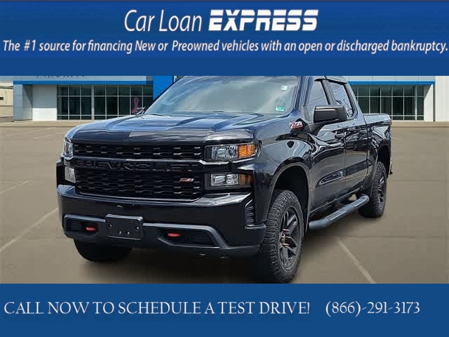Used 2019  Chevrolet Silverado 1500 4WD Crew Cab 147" Custom Trail Boss at CarloanExpress.Com near Hampton, VA