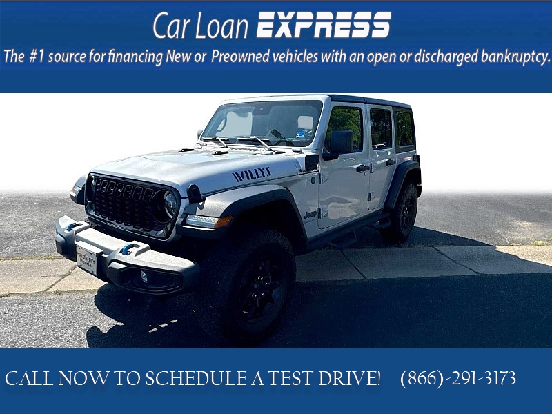 Used 2024  Jeep Wrangler 4xe Willys 4x4 at CarloanExpress&period;Com near Hampton&comma; VA