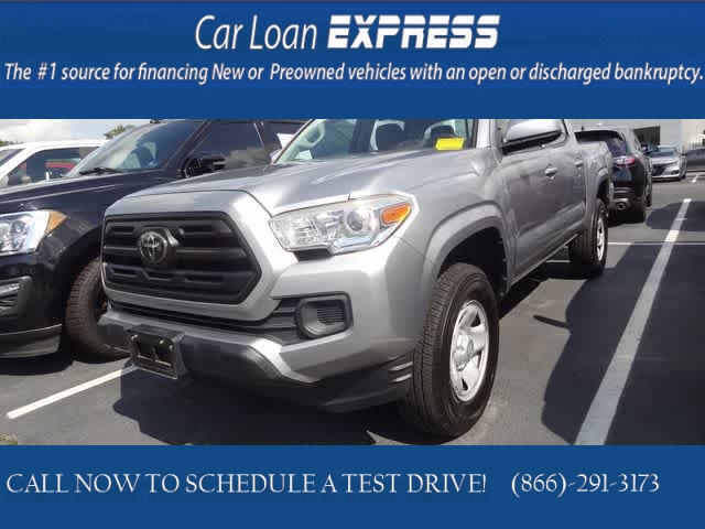Used 2018  Toyota Tacoma Double Cab 5' Bed I4 4x2 AT &lpar;Natl&rpar; at CarloanExpress&period;Com near Hampton&comma; VA