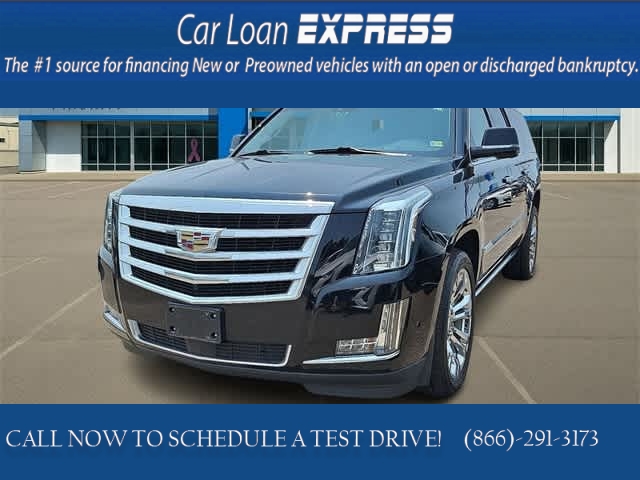 Used 2017  Cadillac Escalade ESV 4d SUV 4WD Premium Luxury at CarloanExpress.Com near Hampton, VA