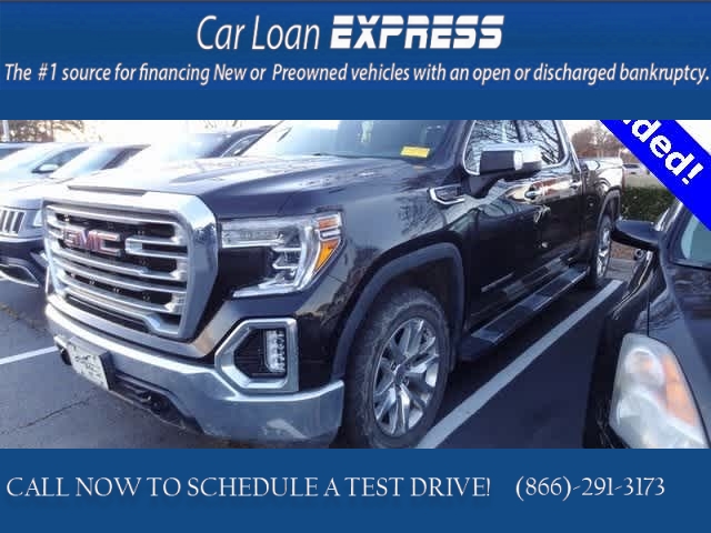 Used 2019  GMC Sierra 1500 4WD Crew Cab 157" SLT at CarloanExpress.Com near Hampton, VA