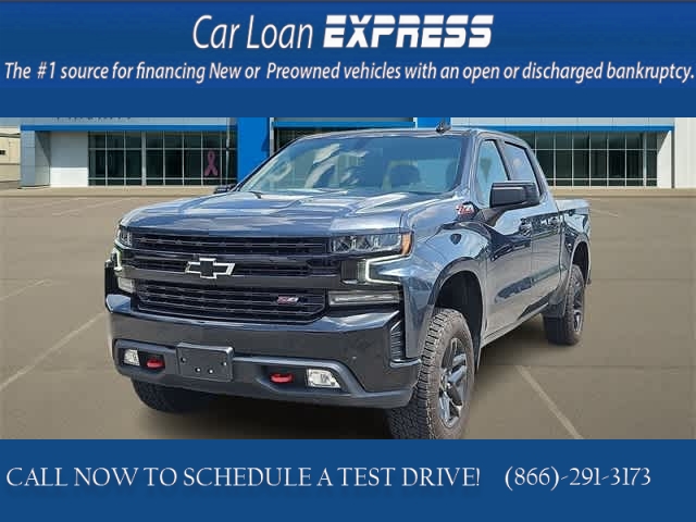 Used 2021  Chevrolet Silverado 1500 4WD Crew Cab 147" LT Trail Boss at CarloanExpress.Com near Hampton, VA