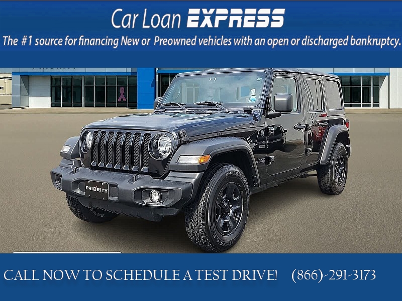 Used 2023  Jeep Wrangler Sport 4 Door 4x4 at CarloanExpress&period;Com near Hampton&comma; VA