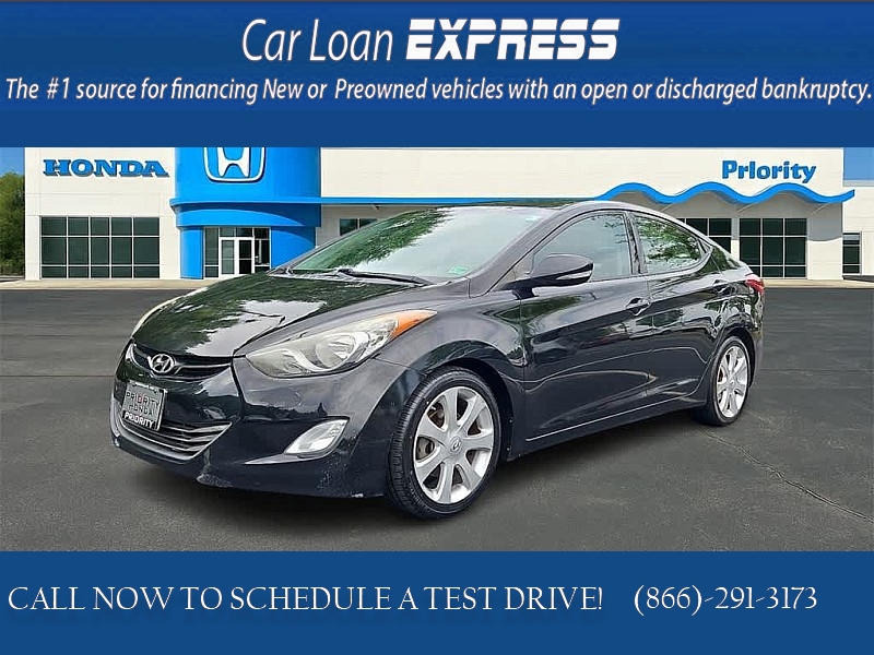 Used 2013  Hyundai Elantra 4dr Sdn Auto Limited PZEV (Alabama Plant) at CarloanExpress.Com near Hampton, VA