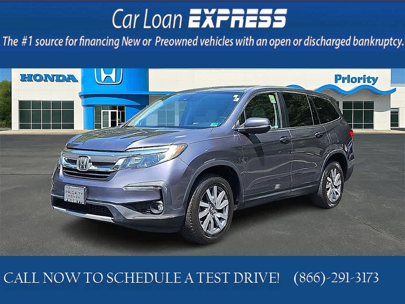 Used 2019  Honda Pilot 4d SUV AWD EX-L at CarloanExpress.Com near Hampton, VA
