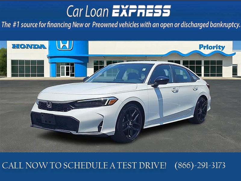 Used 2025  Honda Civic Sedan Sport CVT at CarloanExpress.Com near Hampton, VA