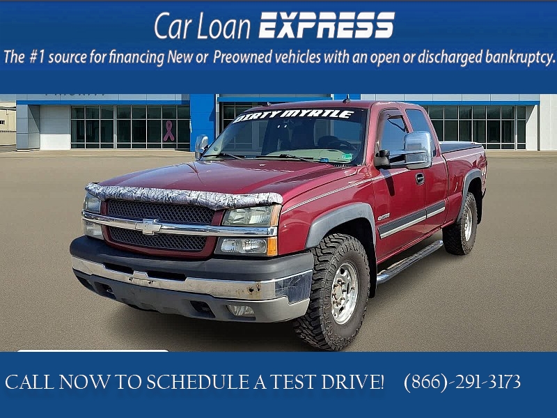 Used 2004  Chevrolet Silverado 2500 Ext Cab 143&period;5" WB C6P 4WD LT at CarloanExpress&period;Com near Hampton&comma; VA