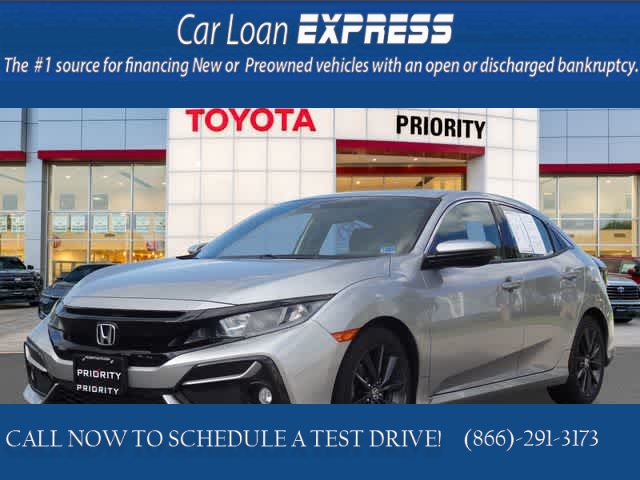 Used 2021  Honda Civic Hatchback EX CVT at CarloanExpress&period;Com near Hampton&comma; VA