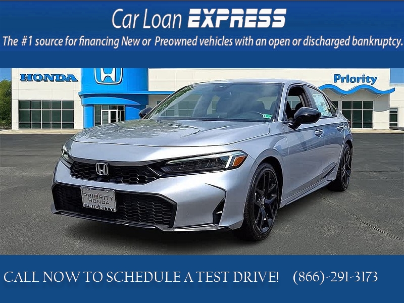 New 2025  Honda Civic Hatchback Sport CVT at CarloanExpress.Com near Hampton, VA