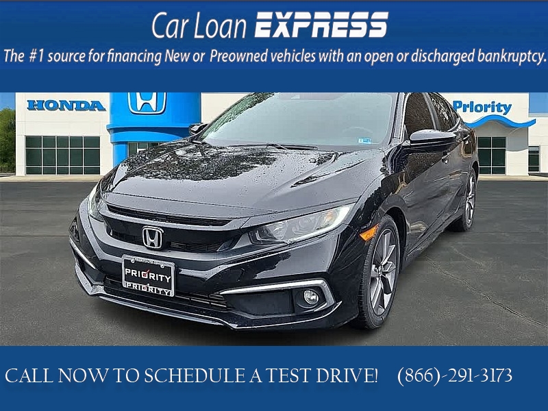 Used 2020  Honda Civic Sedan 4d EX at CarloanExpress&period;Com near Hampton&comma; VA