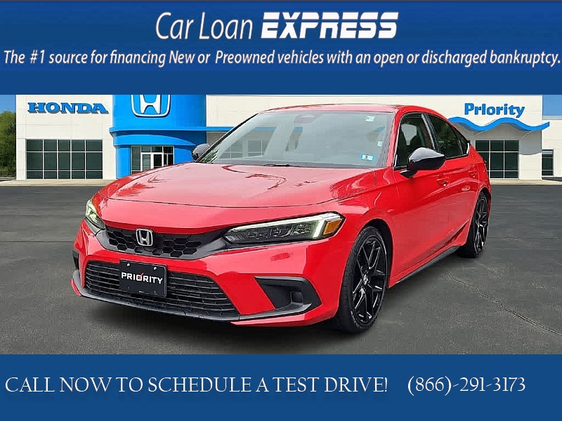 Used 2024  Honda Civic Hatchback Sport CVT at CarloanExpress&period;Com near Hampton&comma; VA