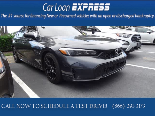Used 2025  Honda Civic Sedan Sport CVT at CarloanExpress&period;Com near Hampton&comma; VA